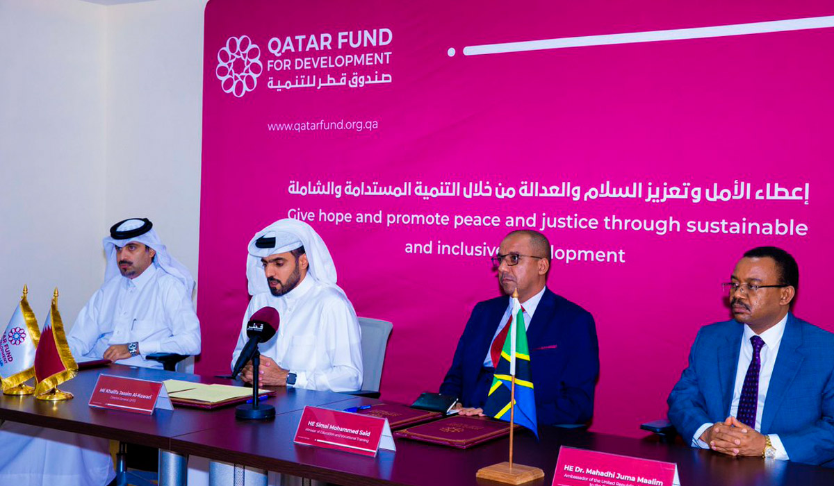 QFFD and Government of Zanzibar Sign MoU